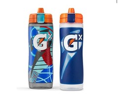 🔥NEW🔥 Gatorade GX 30 oz. Montage Water Bottles, 2 Pack, Blue