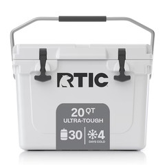 20 Quart Heavy Duty Hard Cooler Ice Chest Outdoor Camping Beverage Box 501444589