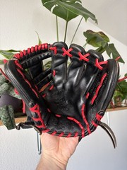 Rawlings Heart of the Hide Pro Mesh PRO217M 11.25″ I-Web Black Leather Glove