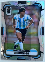 2026 Panini Prizm FIFA World Cup Soccer – Maradona – Argentina – silver prizm