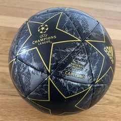 Adidas UEFA Champions League Capitano Match Ball Size 5 Black Yellow Soccer