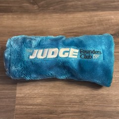 HEAD COVER 1990s Founders Club The JUDGE 7 Wood Barrel Headcover TEAL