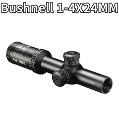 Bushnell Drop Zone Reticle Riflescope with Target Turrets, Matte Black, 1-4x24mm