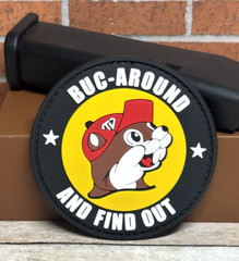Tactical Morale PVC Beaver Patch, Buc Patch