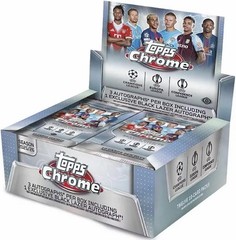 2025-26 Topps Chrome UEFA Club Competitions Jumbo Hobby Box