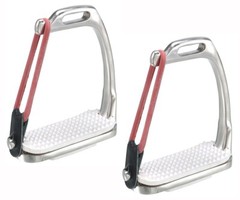 EquiRoyal Peacock FIllis Safety Breakaway Stirrup Irons – 3 Sizes