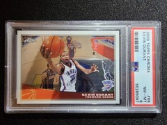 2009 TOPPS CHROME KEVIN DURANT #68 PSA 8 NM-MT /999