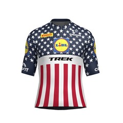 2026 men’s Team lidl Cycling Jersey Bib Shorts Cycling Strap Shorts Jersey