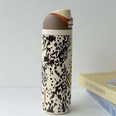 Owala Color Drop 24oz FreeSip Cowgirl Core Cow Print Water Bottle BRAND NEW,US