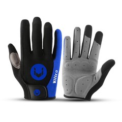 Anti-Slip Cycling Gloves Touchscreen Breathable Full Finger Mountain Bike Gloves