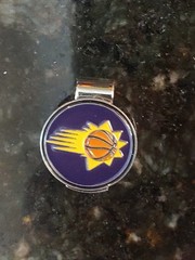 Phoenix Suns 1″ Golf Ball Marker with Hat Clip Officially Licensed