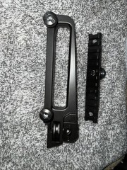 Carry Handle w/ Rear Sight + 20mm Top Rail See Through Scope Mount
