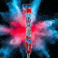 Super Stroke Pistol 2.0 Red White Blue Tie Dye Putter Grip Patriotic USA 250th