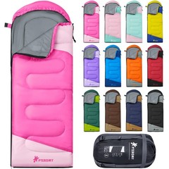 Sleeping Bags for Adults, Lightweight and Machine Washable, Water Resistant B…