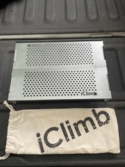 iClimb Mini Solo Folding Table Ultralight Compact for Backpacking Camping Hiking