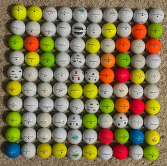 100 MAXFLI Golf Balls STRAIGHTFLI SOFTFLI TriFli More! AAA-AAAAA Used CHEAP