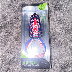 Googan Squad Filthy Frog Topwater Frog Lure 2.5in 5/8oz Merica
