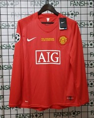 Manchester United 2008 UCL Final RED Home Jersey – Cristiano Ronaldo #7