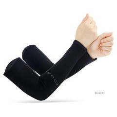 UV Protection Arm Sleeves Fingerless Gloves Ice Silk Cooling Covers Unisex
