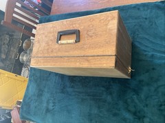 vintage shooting range box Includes Other Vintage Items