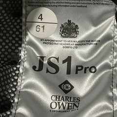 Charles Owen Equestrian JS1 Pro Jockey Skull Helmet – Brand New w/tags – 2 sizes
