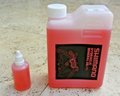 50ml Genuine Shimano Mineral Oil Bottle for Bleeding Hydraulic Disc Brakes MTB