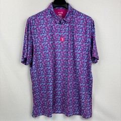 Bogey Bros Golf Co XXL Whale Tale Stretch Performance Short Sleeve Polo