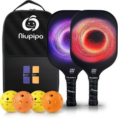 Carbon Fiber Pickleball Paddle Set of 2 USAPA Approved Tournament – MX33