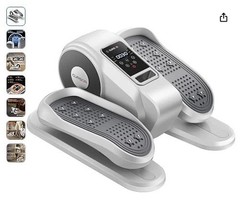 Cursor Fitness C5 Under Desk Electric Elliptical Machine-white-12 Modes