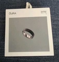 Oura Ring 5 Black/Noir Size 11 Factory Sealed