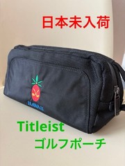 Titleist Not Available In Japan Hawaii Limited Round Pouch Men Rare Golf Model