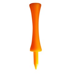 50/100 Count Step Down Plastic Golf Castle Tees, Unbreakable, Mixed or Same