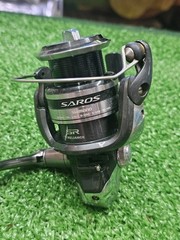 Shimano Saros 2500FA Spinning Reel Malaysia Black Silver Pre-owned.great Cond.