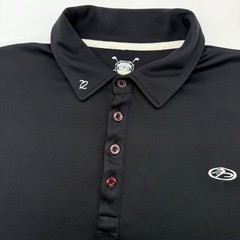 PAHR Polo Shirt Men XL Black Fairway Apparel Short Sleeve Embroidered Golf Top
