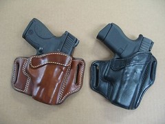 Azula Leather OWB 2 Slot Pancake Belt Holster CCW For..Choose Gun & Color – A