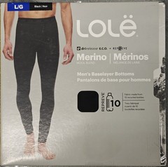 Lolë Base layer BOTTOM MEN’S SIZE L