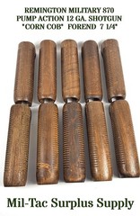 REMINGTON MILITARY 870 PUMP ACTION 12 GA. SHOTGUN «CORN COB» FOREND 7 1/4″