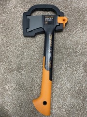 Fiskars Tools 14» Hatchet Black/Orange Model #7850 B