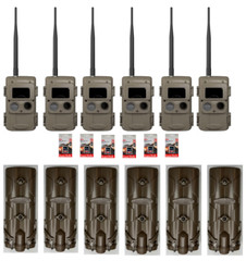 Cuddeback Cuddelink 6 L Series Long Range IR Cameras Battery Power Bank SD Cards