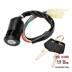 4 Pin Ignition Key Switch 4 Wire for Sunl Roketa Kazuma Chinese Made 50cc 70cc
