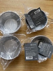 Snow Peak Stainless Steel Sierra Cup E-203 Set of 4