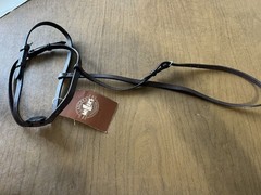 Millers Lancer Brown Leather Full Size Figure Eight Noseband English Horse tack