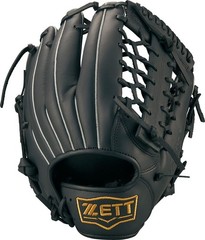 ZETT Litecs BSGB3910A Baseball Glove All-Round Black LHT Japan Import