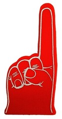 #1 Foam Finger, 18″