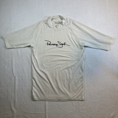 Panama Jack Men’s Size L Shirt Fishing Performance White Polyester Spandex