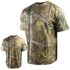 Realtree Xtra Camo Crew Neck Hunting Shirt – Short Sleeve M, L or XL – NEW!