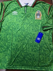 Umbro Mexico JERSEY Seleccion Mexicana 1994 Reedicion Umbro Mundial USA 1994