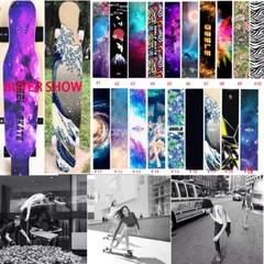 47″ Sport Skateboard Longboard Grip Tape Sticker Diamond Sheet Griptape 120cm