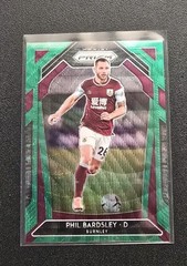 2020-21 Panini Prizm EPL #57 PHIL BARDSELY Green Wave Burnley
