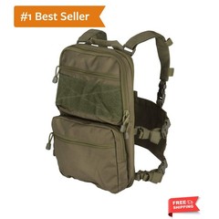 1000D Nylon QD Chest Rig and Backpack Combo OD GREEN